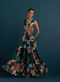 Blossom Blue Printed Jumpsuit -Incasee Ceantral hopprint7b