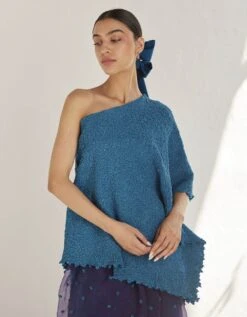 Blue Azure Blouse -Incasee Ceantral ilklae2722