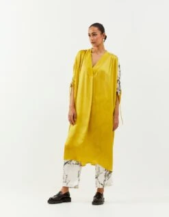 Inca Yellow Ruched Shirt