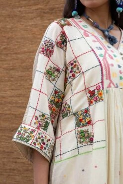 Kora Paakhi Dress -Incasee Ceantral j2201c 3