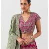 Raw Silk Rani Hand Embroidered Blouse -Incasee Ceantral jayj2122118471