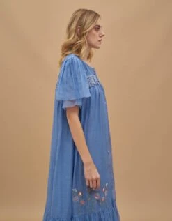 Blue Juni Dress -Incasee Ceantral juni045
