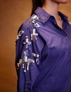 Kiara Shirt In Blue -Incasee Ceantral kif23sb3