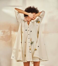 White Fly The Coop Dress -Incasee Ceantral kkss220153