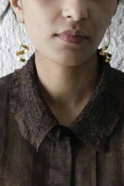 Pleated T Shirt -Incasee Ceantral kmsh025pwtcopper4