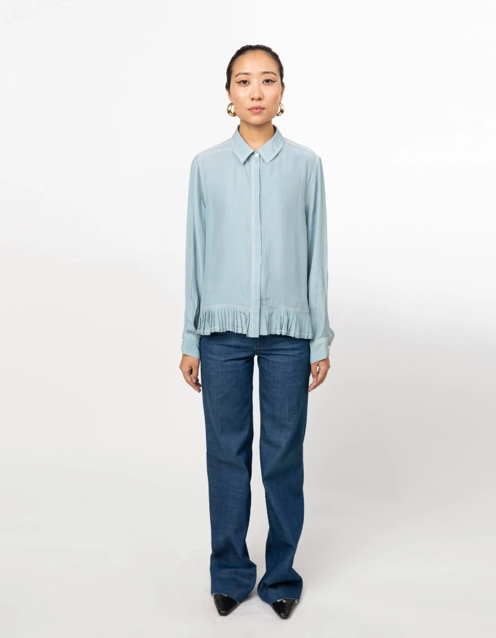 Dust Blue Fin Shirt 3 Dust Blue Fin Shirt