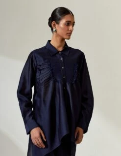 Navy Lingura Shirt -Incasee Ceantral lsshtnv4 1
