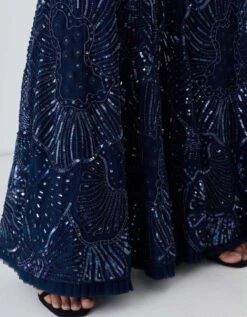 Blue Sea Coral Halter Jumpsuits -Incasee Ceantral mfnf171js5