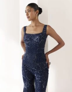 Navy Blue Lori Jumpsuit -Incasee Ceantral mfnf230j3