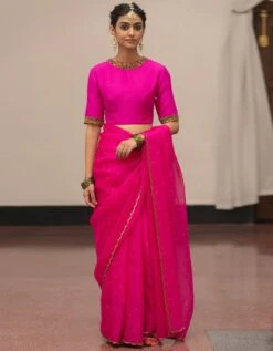 Fuchsia Gauri Blouse