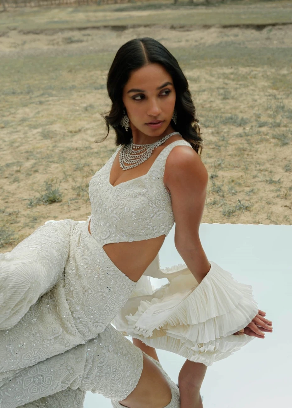 Ivory Floral Agnes Jumpsuit 5 Ivory Floral Agnes Jumpsuit - Image 3