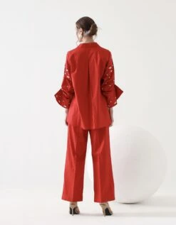 Red Chandelier Shirt -Incasee Ceantral mtn03b