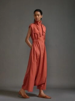 Rust Safari Sphara Jumpsuit -Incasee Ceantral mtsfsharajsffrust4 1