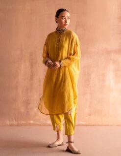 Nimbu Yellow Aditya Shirt -Incasee Ceantral nimbuyellowadityashirt3