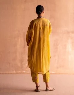 Nimbu Yellow Aditya Shirt -Incasee Ceantral nimbuyellowadityashirtb