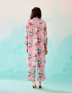 A Floral Print Indie Shirt -Incasee Ceantral nornmatizflindshtb