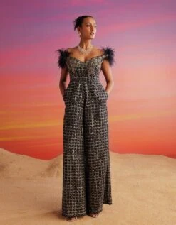 Navy Blue Najat Jumpsuit