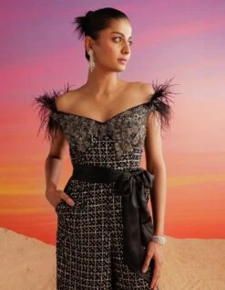 Black Najat Jumpsuit