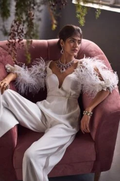 White Esme Jumpsuit -Incasee Ceantral nss4963 3