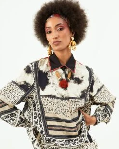 Surmai Mogra Atri Shirt -Incasee Ceantral ogaan 223