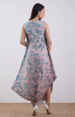 Powder Blue Crinkle Dress -Incasee Ceantral omw1835930b