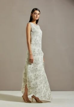 Yellow Chanderi Dress -Incasee Ceantral omwkrosdr053