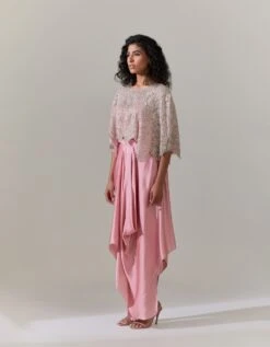 Botanique Lily Pink Skirt Set -Incasee Ceantral otr0002173