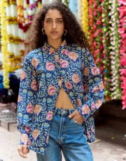 Blue Anar Shirt -Incasee Ceantral pa463