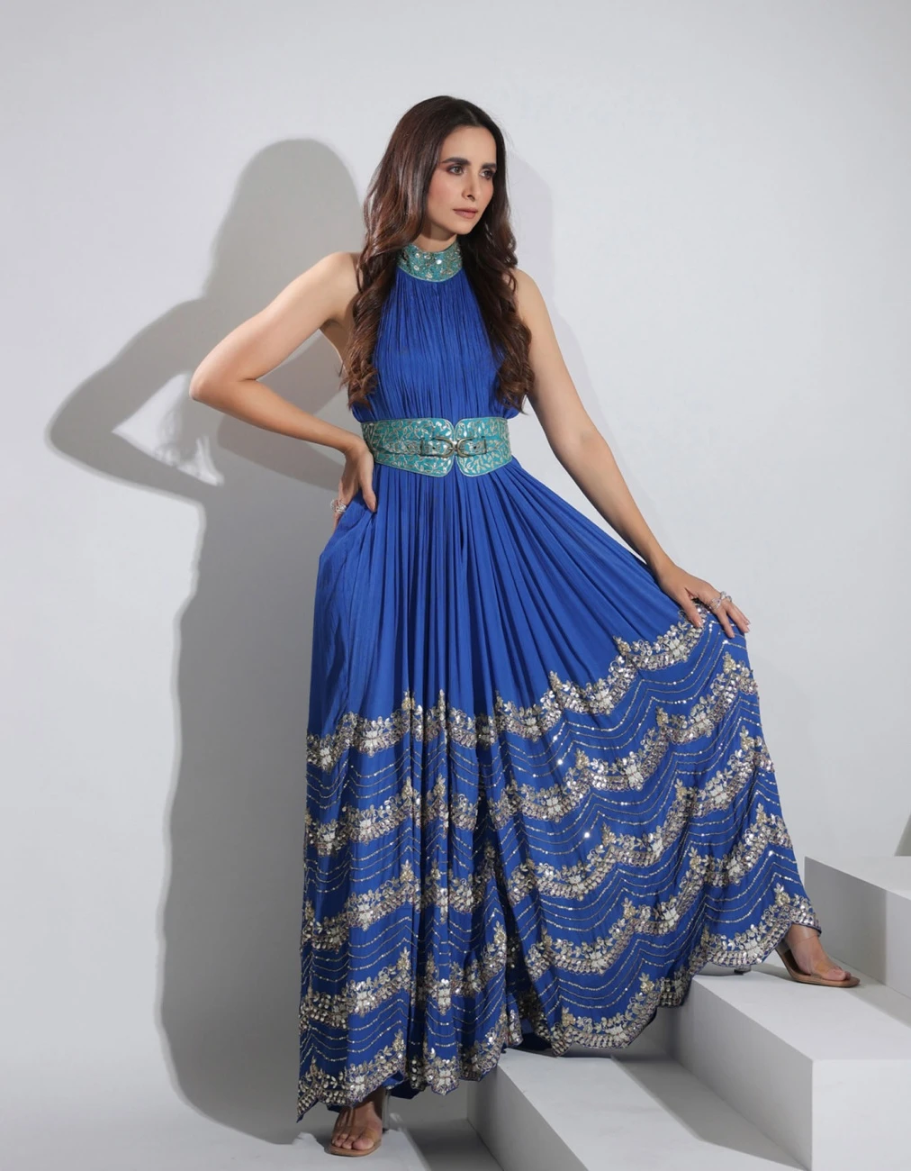 Haseena Jumpsuit In Cobalt Blue 3 Haseena Jumpsuit In Cobalt Blue