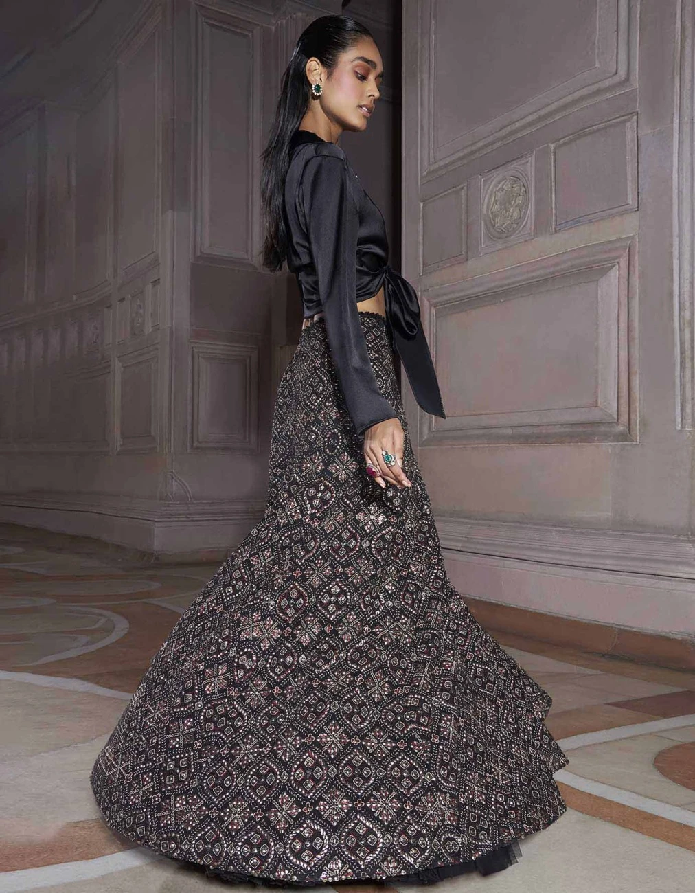 Black Zella Skirt Set 4 Black Zella Skirt Set - Image 2