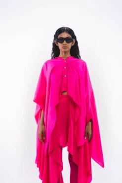 Sacha Drape Shirt And Cola Drape Skirt Set