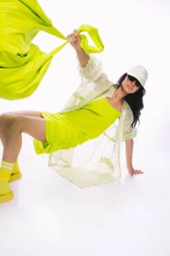 Jackie Sheer Jacket And Cia Dress Set -Incasee Ceantral rkco22134