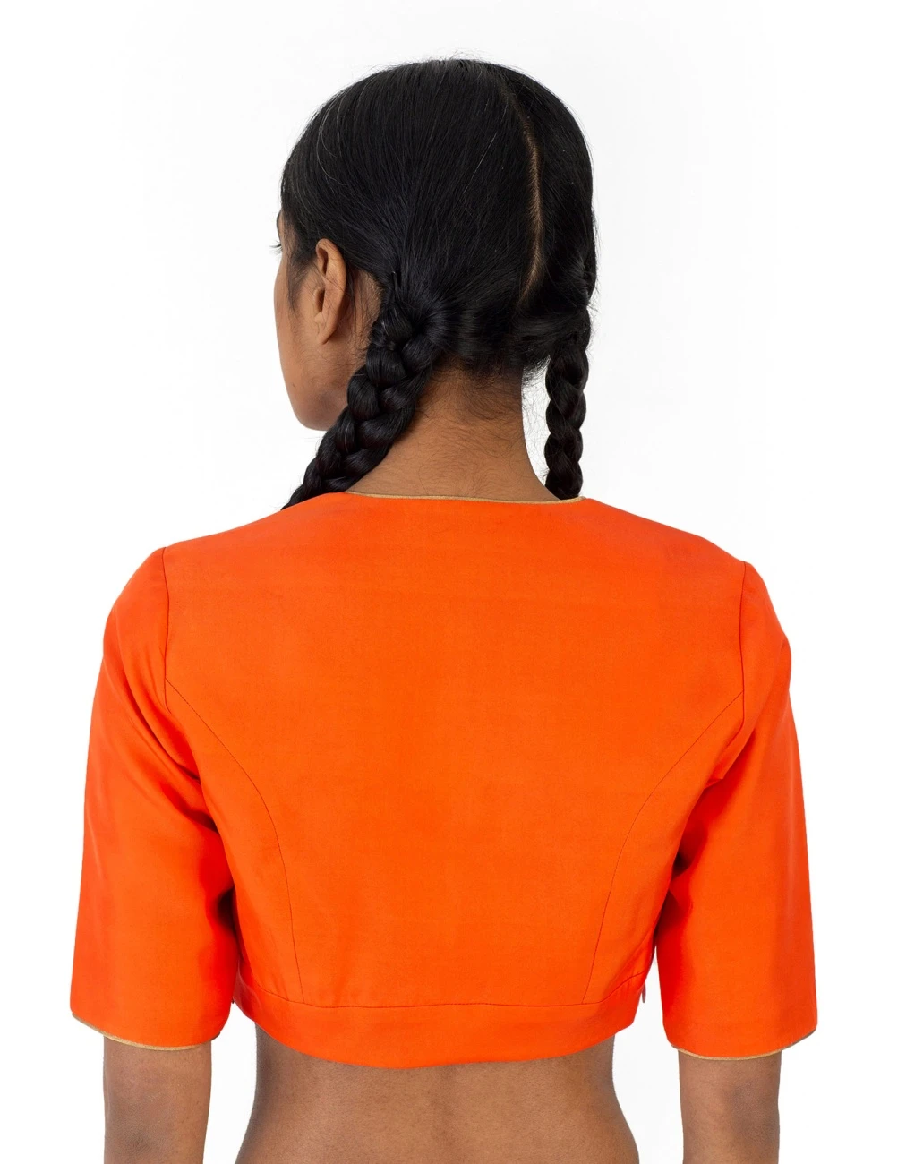 Orange Amini Blouse 4 Orange Amini Blouse - Image 2