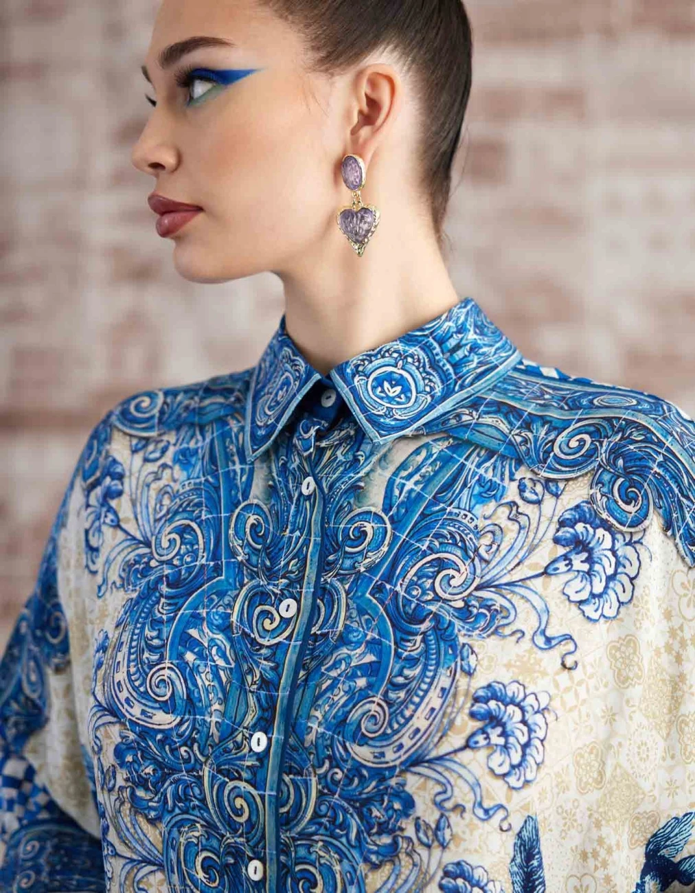 Blue And White Portugal Kamara Shirt 7 Blue And White Portugal Kamara Shirt - Image 5