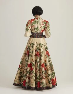 Ivory Emerald Redoute Leela Skirt Set -Incasee Ceantral rr51071b 1