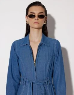 Blue Aspen Jumpsuit -Incasee Ceantral rst053