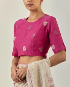 Pink Petal Blouse 6 Pink Petal Blouse -Incasee Ceantral saivr042sumhlpk2