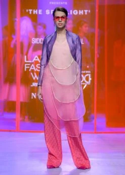 Layered Tunic Dress With Pants -Incasee Ceantral sbsh0043