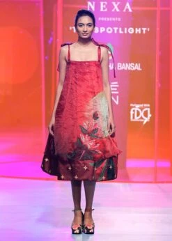 Cherry Red, Embellished Volume Ball Dress -Incasee Ceantral sbsh0382