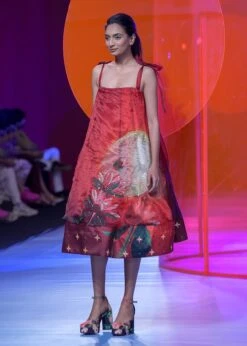 Cherry Red, Embellished Volume Ball Dress -Incasee Ceantral sbsh038b