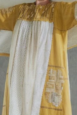 Yellow Shibui Yoke Dress -Incasee Ceantral sh2205db