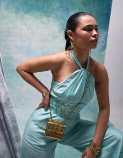 Aqua Ice Halter Neck Jumpsuit 9 Aqua Ice Halter Neck Jumpsuit -Incasee Ceantral sk551b 1