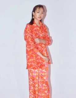 Poppy Organza Shirt -Incasee Ceantral srt0312