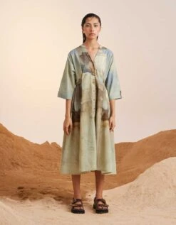 Alpine Button Down Dress