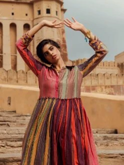 Multi Jodhpur Dress -Incasee Ceantral svj1117 3