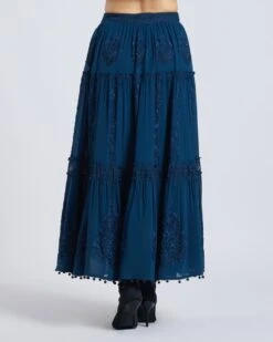 Beaded Aari Tiered Skirt 10 Beaded Aari Tiered Skirt -Incasee Ceantral tb02aw23b4