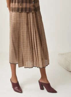 Nude Liso Skirt -Incasee Ceantral tessellate043