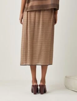 Nude Liso Skirt -Incasee Ceantral tessellate044