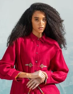 Nile Tie Front Shirt -Incasee Ceantral tfs41483