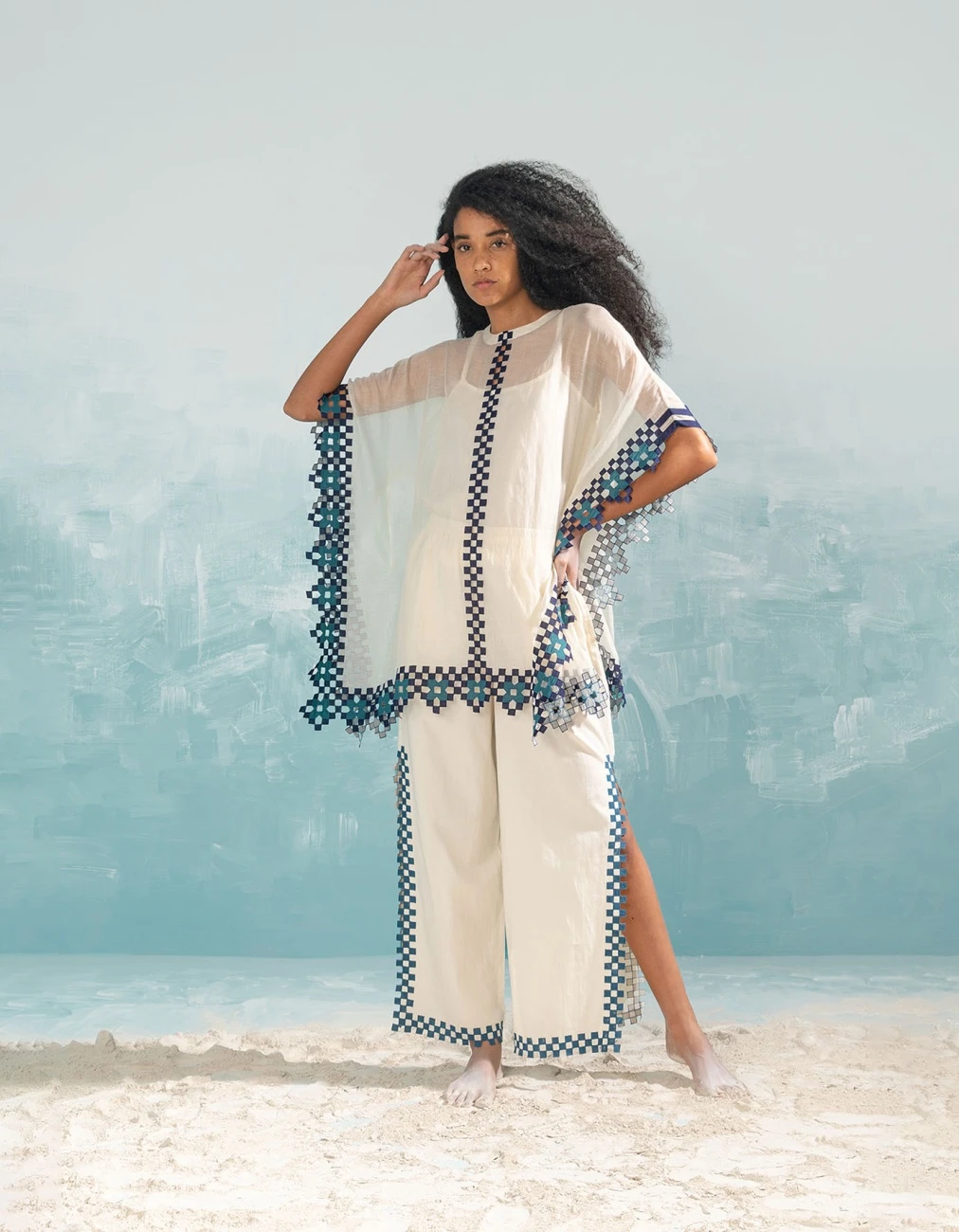 Nile Table Mat Shirt With Slip 3 Nile Table Mat Shirt With Slip